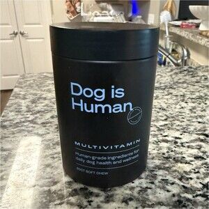 Dog is Human Multivitamin Soft Chews Adult Dog Supplement for Well-Being